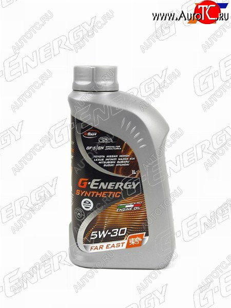 899 р. Масло моторное синтетическое G-Energy Synthetic Far East 5W-30 SN, GF-5 1л G-ENERGY 253142414  с доставкой в г. Кемерово