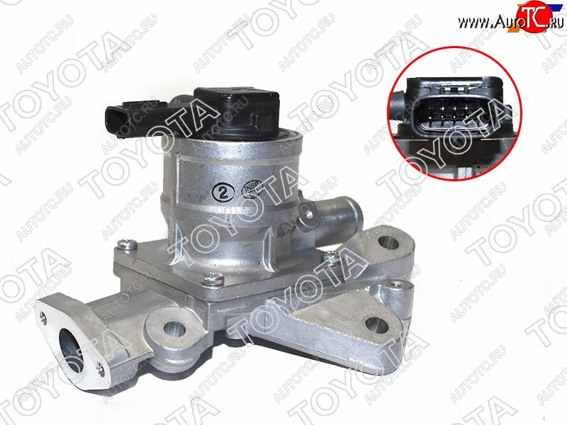 11 849 р. Клапан рециркуляции отработанных газов (EGR) TOYOTA LC200GX400460LX460570 1UR-FE 14- №1 TOYOTA 25701-38132  с доставкой в г. Кемерово