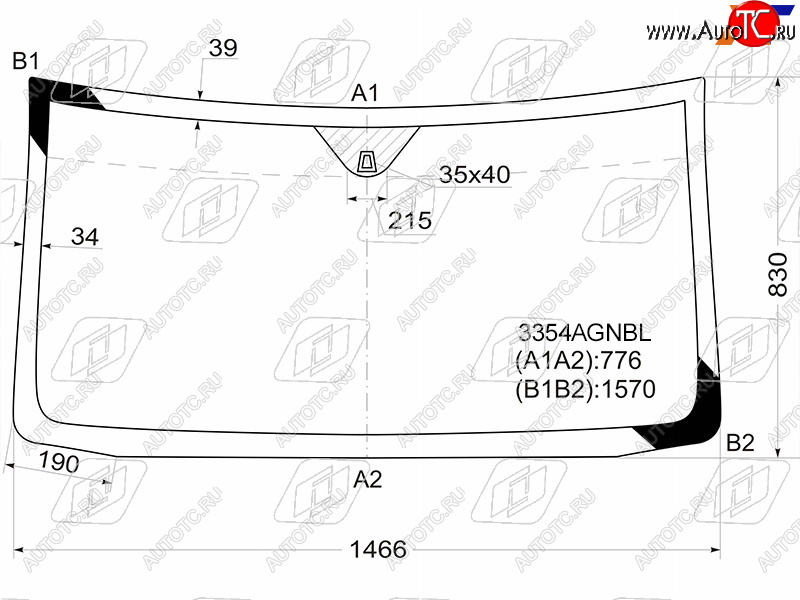 5 349 р. Стекло лобовое Fiat Doblo 01-16 FUYAO 3354AGNBL  с доставкой в г. Кемерово