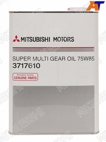 5 699 р. Масло трансмиссионное MITSUBISHI SUPER MULTI 75W85 4Л. MITSUBISHI 3717610  с доставкой в г. Кемерово. Увеличить фотографию 1