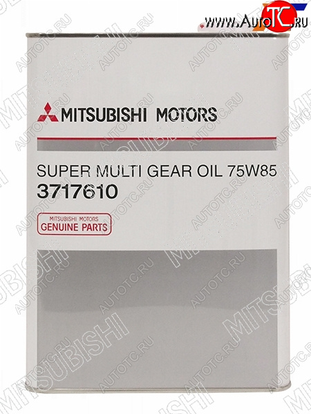 5 699 р. Масло трансмиссионное MITSUBISHI SUPER MULTI 75W85 4Л. MITSUBISHI 3717610  с доставкой в г. Кемерово