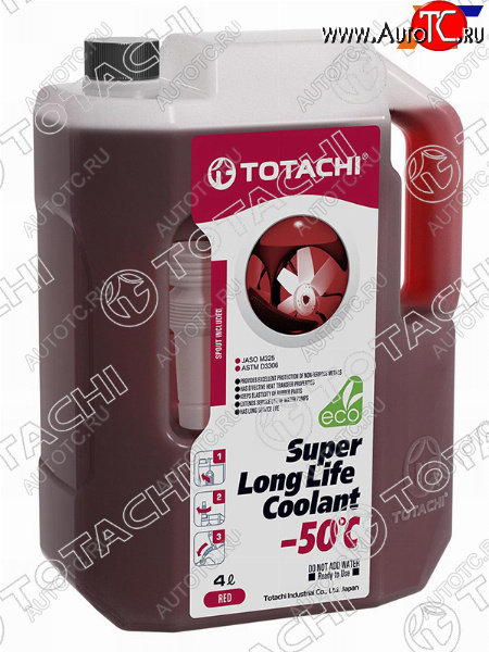 1 269 р. Антифриз (SUPER LLC 4 л. -50 C красный) TOTACHI 41904  с доставкой в г. Кемерово