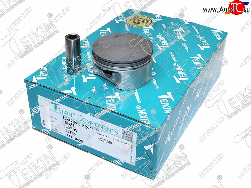 12 549 р. Комплект поршней с пальцами TEIKIN (6B31)  Mitsubishi Outlander  CW0W (2005-2012) дорестайлинг, рестайлинг  с доставкой в г. Кемерово