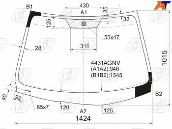 6 349 р. Стекло лобовое Kia Ceed 06-10 FUYAO 4431AGNV  с доставкой в г. Кемерово. Увеличить фотографию 1