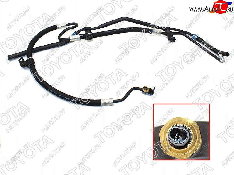 28 999 р. Шланг ГУР Toyota Land Cruiser (J200) 07-21 TOYOTA 44410-60721  с доставкой в г. Кемерово