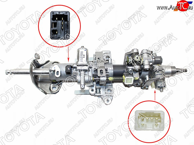97 999 р. Колонка рулевая TOYOTA LAND CRUISER 200 07- (с регулировкой и памятью) TOYOTA 45810-60082  с доставкой в г. Кемерово