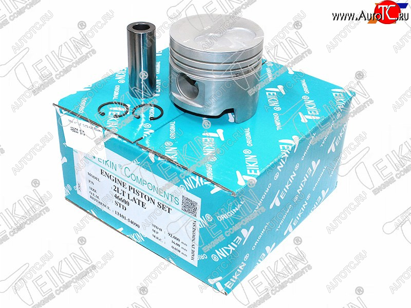 7 449 р. Поршень (к-т 4 шт без охлаждения) TOYOTA HIACEREGIUSACEHILUX 2L-T2L-TE 89-93 TEIKIN 46600 STD  с доставкой в г. Кемерово