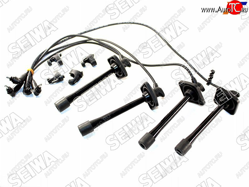 2 799 р. Провода высоковольтные TOYOTA CALDINA 92-96 3S5S-FE  (квадратн. резин.)                             SEIWA 50012  с доставкой в г. Кемерово