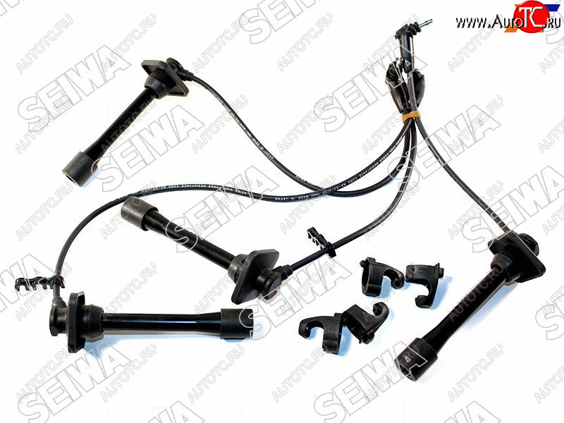 2 189 р. Провода высоковольтные TOYOTA CALDINA #T19# 92-02RAUM EXZ1015  97-03 45E-FE (квадрат. резин.) SEIWA 50071  с доставкой в г. Кемерово