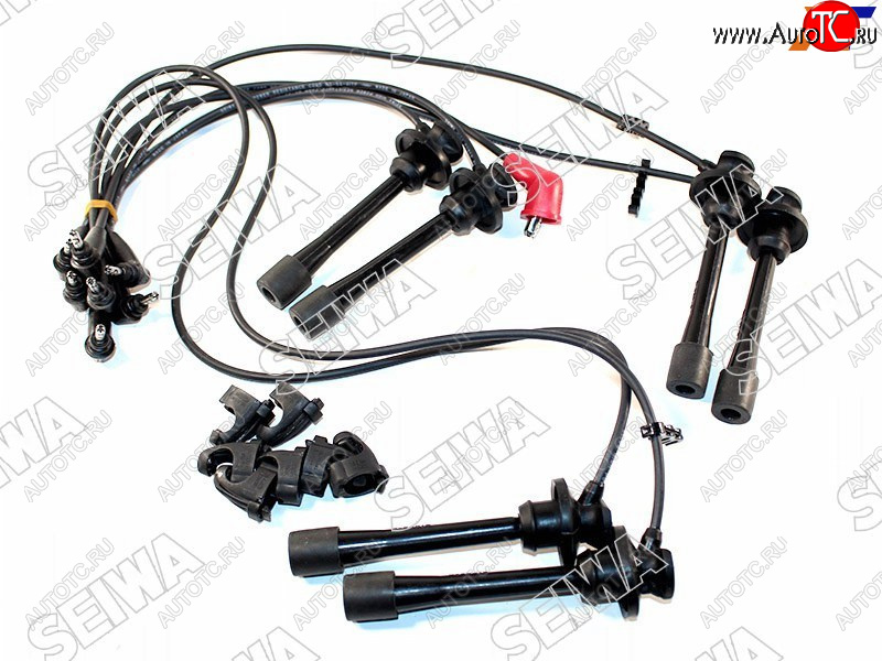 4 189 р. Провода высоковольтные TOYOTA MARK2CHASER 92-96 1G-FE GX9# (кругл. резин.)                          SEIWA 50039  с доставкой в г. Кемерово