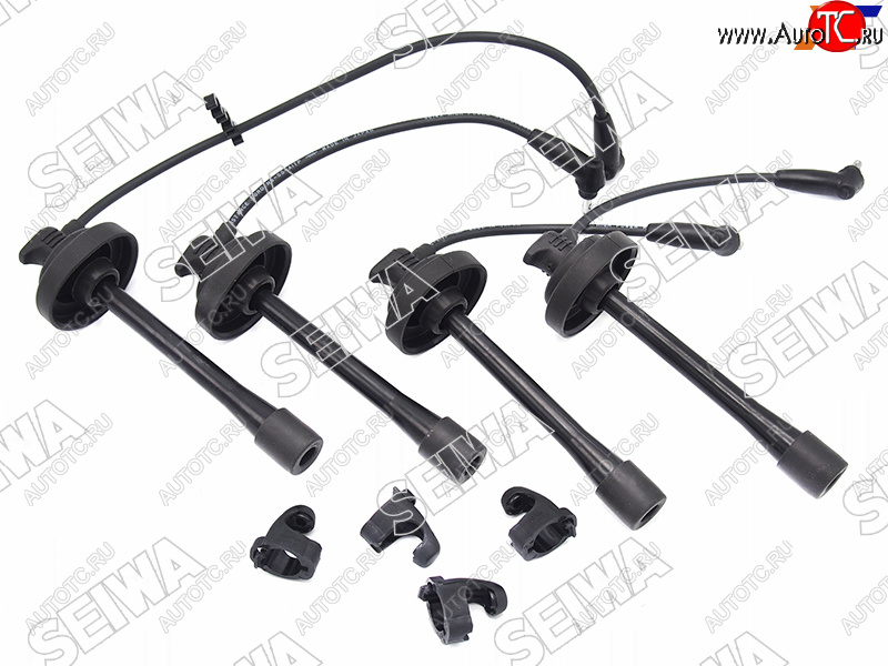 2 449 р. Провода высоковольтные TOYOTA NOAH SR4050CHASER SX100 96-01 3S4S-FE (кругл. резин.) SEIWA 50079  с доставкой в г. Кемерово