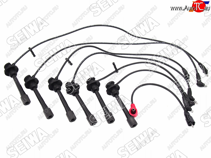 4 689 р. Провода высоковольтные TOYOTA  MARK2CHASER GX10# 96-01 1G-FE (кругл. резин.) SEIWA 50078  с доставкой в г. Кемерово