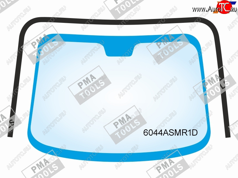 3 399 р. Молдинг лобового стекла (панорамная крыша) PMA Nissan Qashqai 1 J10 рестайлинг (2010-2013)  с доставкой в г. Кемерово