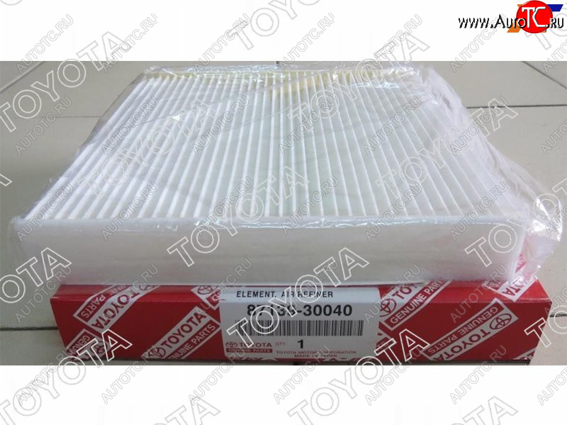 4 999 р. Фильтр салона TOYOTA  Lexus LX570  J200 (2007-2022), Toyota Camry ( XV40,  XV50,  XV55,  XV70) (2006-2025), Toyota Land Cruiser  200 (2007-2021), Toyota Land Cruiser Prado ( J120,  J150) (2002-2025), Toyota Vitz ( XP90,  XP130) (2005-2014)  с доставкой в г. Кемерово