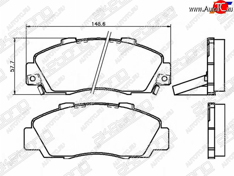 2 149 р. Колодки тормозные AKEBONO (передние) Honda StepWagon RF1,RF2 минивэн дорестайлинг (1996-1999) с доставкой в г. Кемерово Увеличить фотографию 1 2 149 р. Колодки тормозные AKEBONO (передние) Honda StepWagon RF1,RF2 минивэн дорестайлинг (1996-1999) с доставкой в г. Кемерово