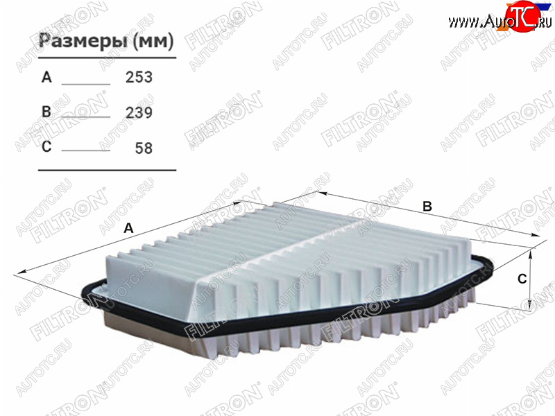 959 р. Фильтр воздушный FILTRON  Toyota Camry  XV40 - RAV4  XA30  с доставкой в г. Кемерово