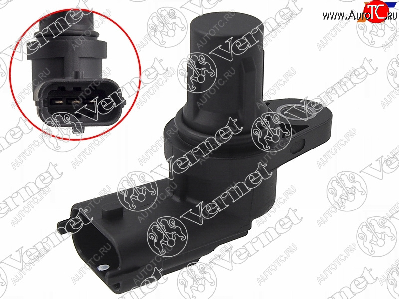 1 449 р. Датчик положения распредвала 1,6 Zetec-SDuratec  FORD Focus II 04-Fiesta 08-Mondeo 07-            VERNET CS0336  с доставкой в г. Кемерово