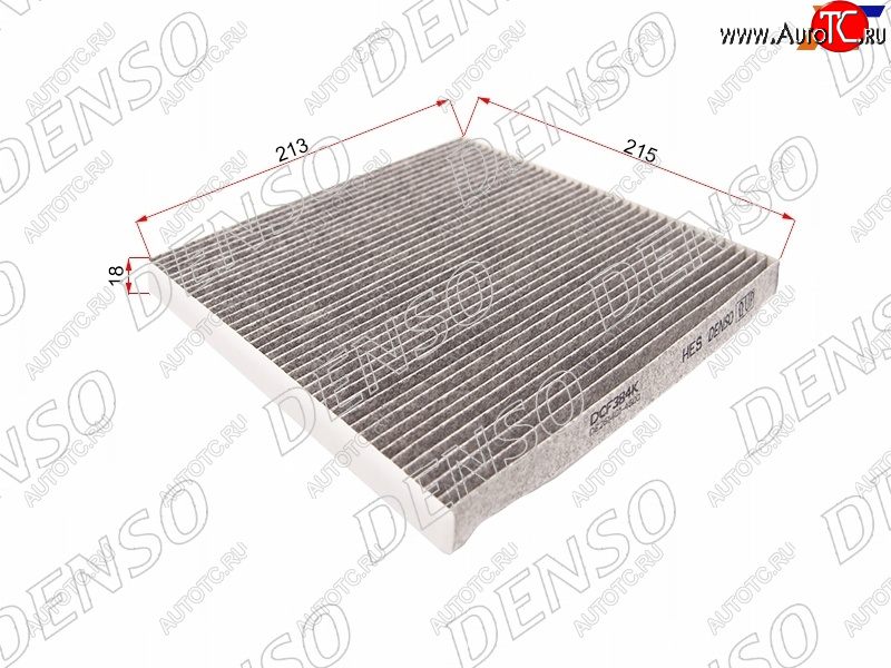 1 029 р. Фильтр салона TOYOTA IPSUM 01-09HARRIERLEXUS RX 03-08LAND CRUISER PRADO 120 02-09                 DENSO DCF384K  с доставкой в г. Кемерово