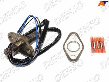 6 199 р. Датчик кислородный универсальный (4 провода, длина 750мм, фланец)                                    DENSO DOX-0110  с доставкой в г. Кемерово. Увеличить фотографию 1
