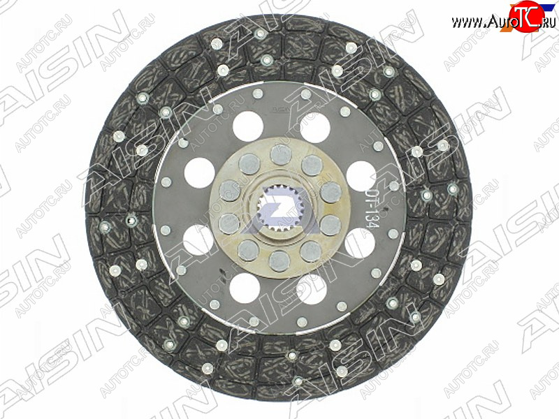 11 549 р. Диск сцепления TOYOTA HIACEHILUX SURFLAND CRUISER PRADO 1KZTE 93- AISIN DT-134  с доставкой в г. Кемерово