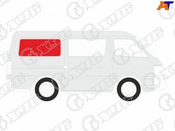 1 299 р. Стекло кузова боковое (не опускное) (Справа Цвет зеленый) Ford Econoline 92-97 XYG DW01292 SF/RH/X  с доставкой в г. Кемерово. Увеличить фотографию 1