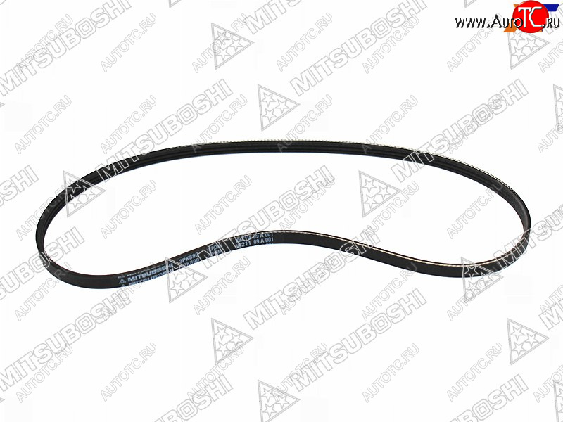 299 р. Ремень поликлиновой TOYOTA MARK CRESTA VEROSSA GX8#GX9#GX10#GX11#SXE10GS13#14#15# 1G-FE MITSUBOSHI 3PK890  с доставкой в г. Кемерово