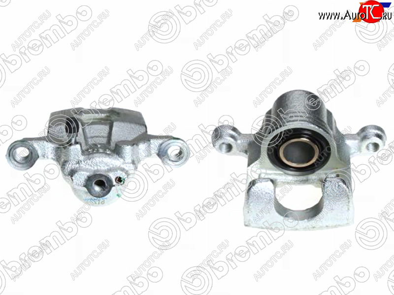 10 999 р. Суппорт тормозной задний правый(без скобы) BREMBO Nissan Qashqai +2 1 J10 дорестайлинг (2008-2010)  с доставкой в г. Кемерово