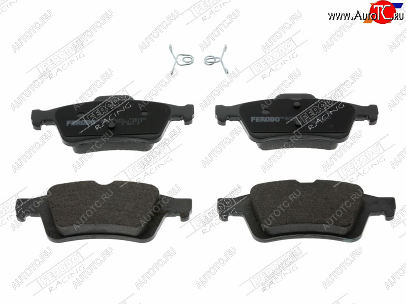 2 599 р. Задние тормозные колодки FERODO Ford Focus 3 седан рестайлинг (2014-2019)  с доставкой в г. Кемерово