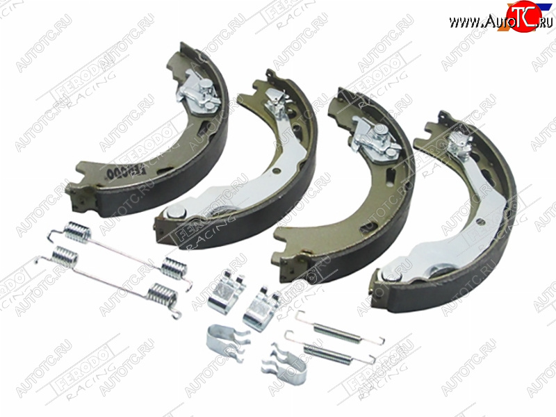 5 599 р. Колодки тормозные FERODO (задние,барабанные) Land Rover Discovery 3 L319 (2004-2009)  с доставкой в г. Кемерово