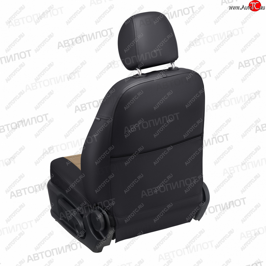 12 799 р. Чехлы сидений (экокожа) Автопилот  Audi A6  C7 (2010-2018) дорестайлинг, седан, рестайлинг, седан (черный/темно-бежевый)  с доставкой в г. Кемерово