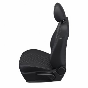 13 399 р. Чехлы сидений (экокожа) Автопилот Ромб  BMW 1 серия  F21 (2011-2020) хэтчбэк 3 дв. дорестайлинг, хэтчбэк 3 дв. 1-ый рестайлинг, хэтчбэк 3 дв. 2-ой рестайлинг (черный/белая строчка)  с доставкой в г. Кемерово. Увеличить фотографию 2