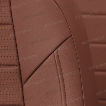 12 799 р. Чехлы сидений (экокожа) Автопилот  Chevrolet Captiva (2006-2016), Opel Antara (2006-2015) (коричневый)  с доставкой в г. Кемерово. Увеличить фотографию 2