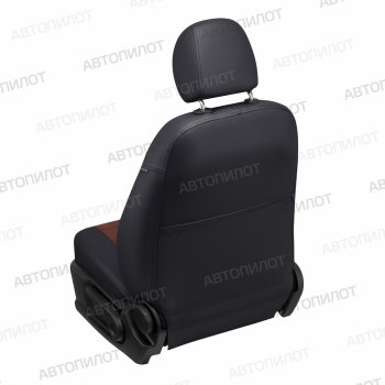 13 649 р. Daewoo MatizЧерный + ШоколадАлькантара   Копируемое: Чехлы сидений (экокожа/алькантара) Автопилот  Daewoo Matiz ( M100,  M150,  M200,  M250,  M300) (1998-2016) дорестайлинг, рестайлинг, дорестайлинг, рестайлинг (черный/шоколад)  с доставкой в г. Кемерово. Увеличить фотографию 4