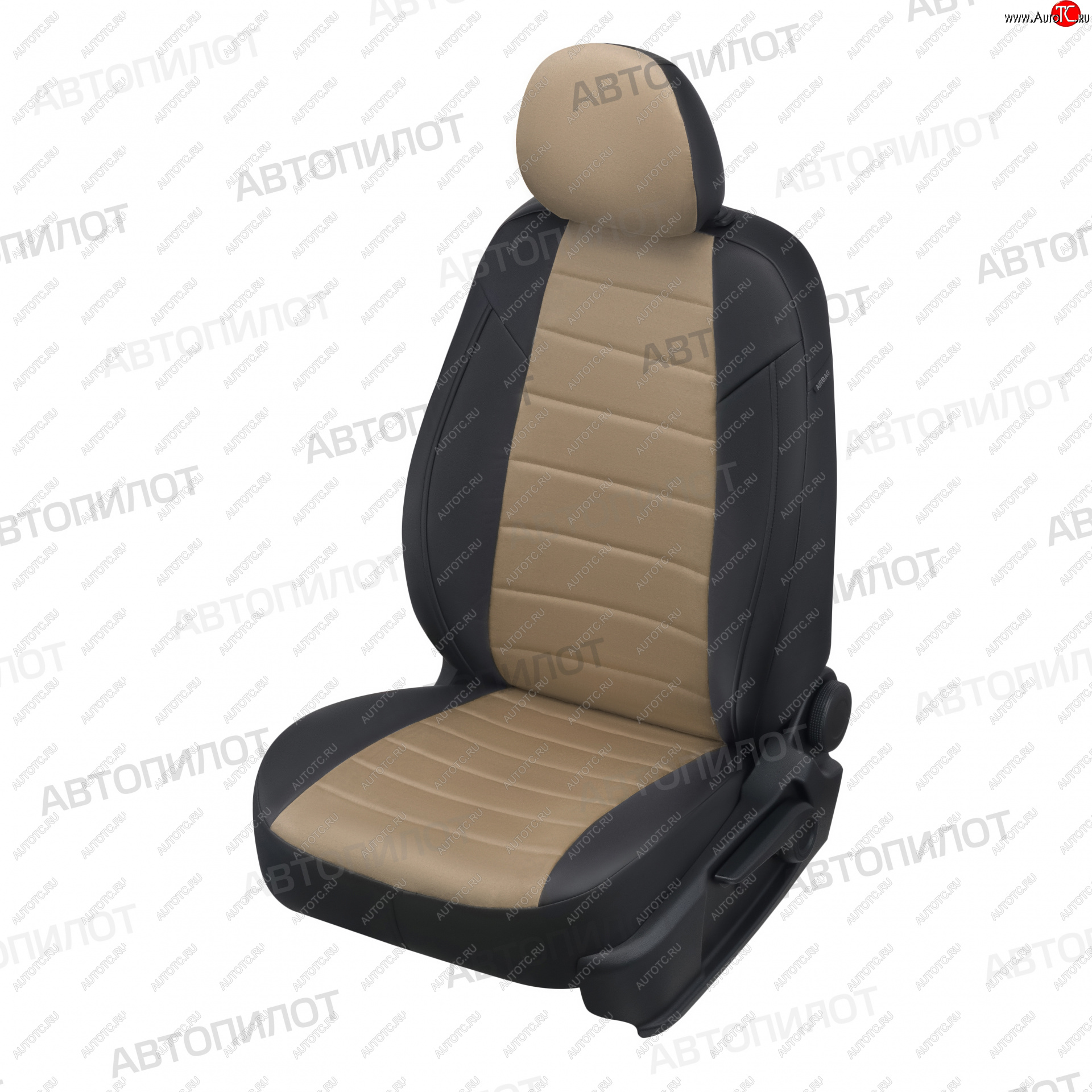 12 799 р. Чехлы сидений (экокожа/алькантара) Автопилот  Ford Fiesta  6 (2008-2019) хэтчбэк 3 дв. дорестайлинг, хэтчбэк 5 дв. дорестайлинг, седан рестайлинг, хэтчбэк 3 дв. рестайлинг, хэтчбэк 5 дв. рестайлинг (черный/бежевый)  с доставкой в г. Кемерово