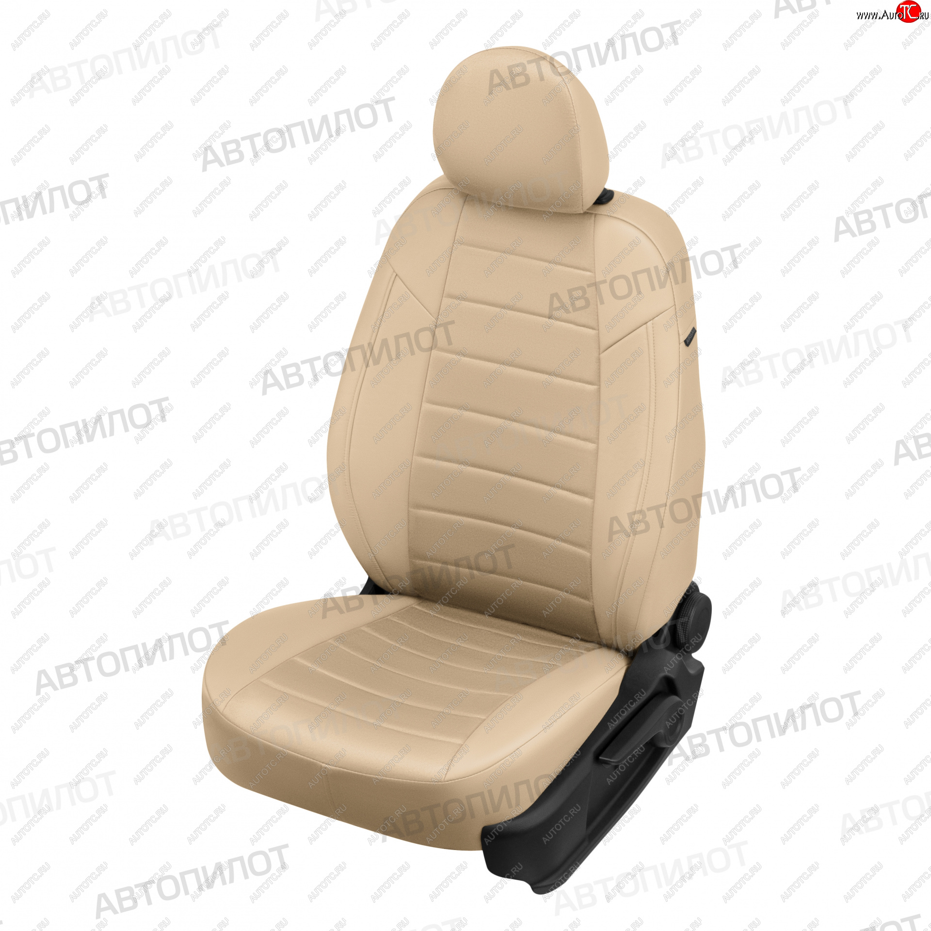13 649 р. Чехлы сидений (экокожа/алькантара) Автопилот Geely Emgrand EC7 седан дорестайлинг (2009-2016) (бежевый)  с доставкой в г. Кемерово