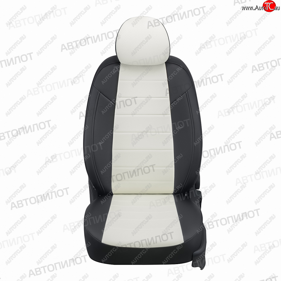 12 799 р. Чехлы сидений (экокожа, Comfort) Автопилот  Haval H9 (2019-2021) 2-ой рестайлинг (черный/белый)  с доставкой в г. Кемерово