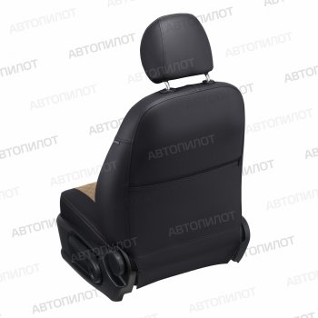14 249 р.  Чехлы сидений (экокожа, Comfort) Автопилот Ромб  Haval H9 (2019-2021) 2-ой рестайлинг (черный/темно-бежевый)  с доставкой в г. Кемерово. Увеличить фотографию 4