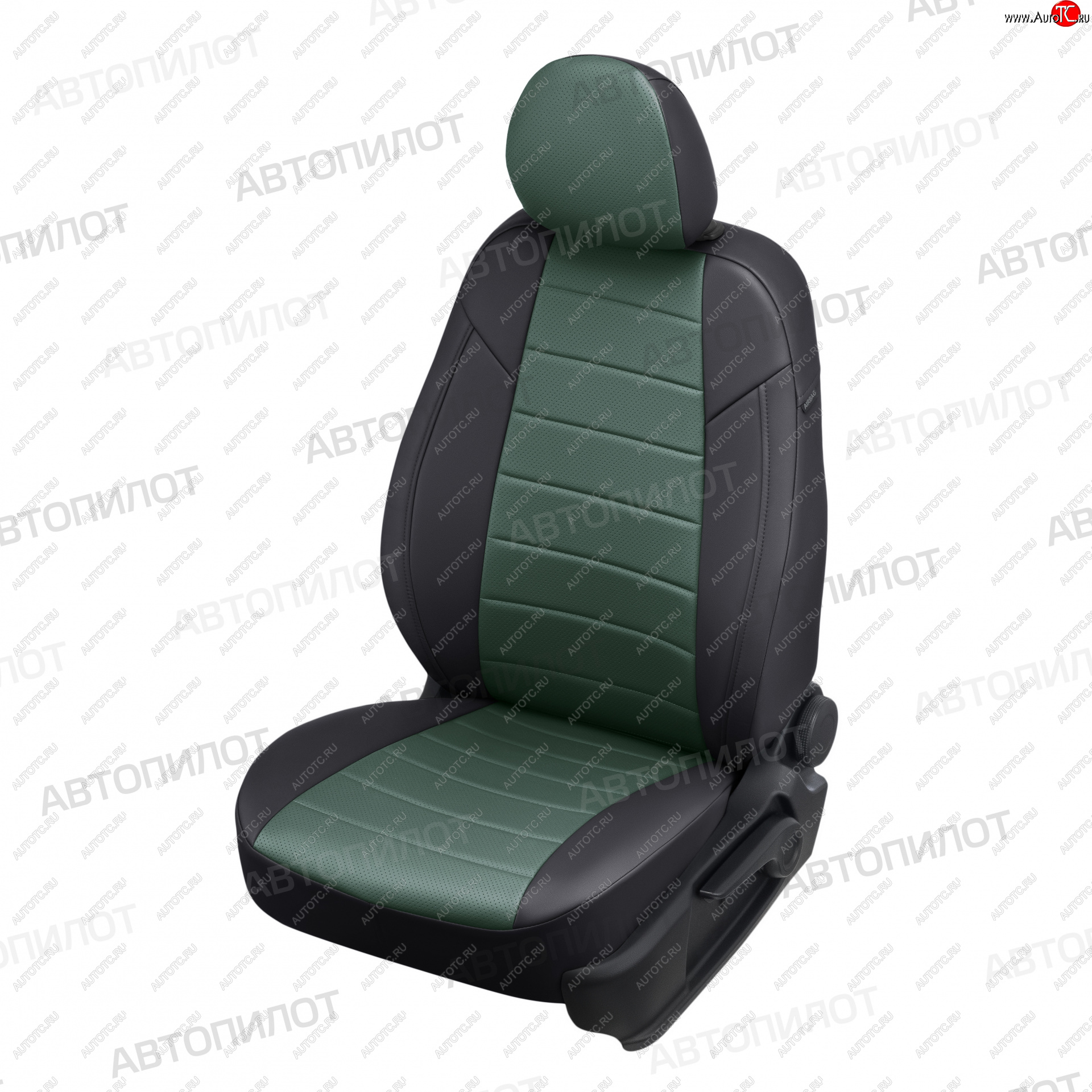 13 849 р. Honda Civic VIII Hb с 06-12г.Черный + ЗеленыйЭкокожа   Копируемое: Чехлы сидений (экокожа) Автопилот  Honda Civic  FK,FN (2005-2011) хэтчбэк 5 дв. дорестайлинг, хэтчбэк 5 дв. рестайлинг (черный/зеленый)  с доставкой в г. Кемерово