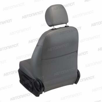 8 499 р.  Чехлы сидений (экокожа) Автопилот Ромб  Honda CR-V  RE1,RE2,RE3,RE4,RE5,RE7 (2007-2012) дорестайлинг, рестайлинг (серый)  с доставкой в г. Кемерово. Увеличить фотографию 4