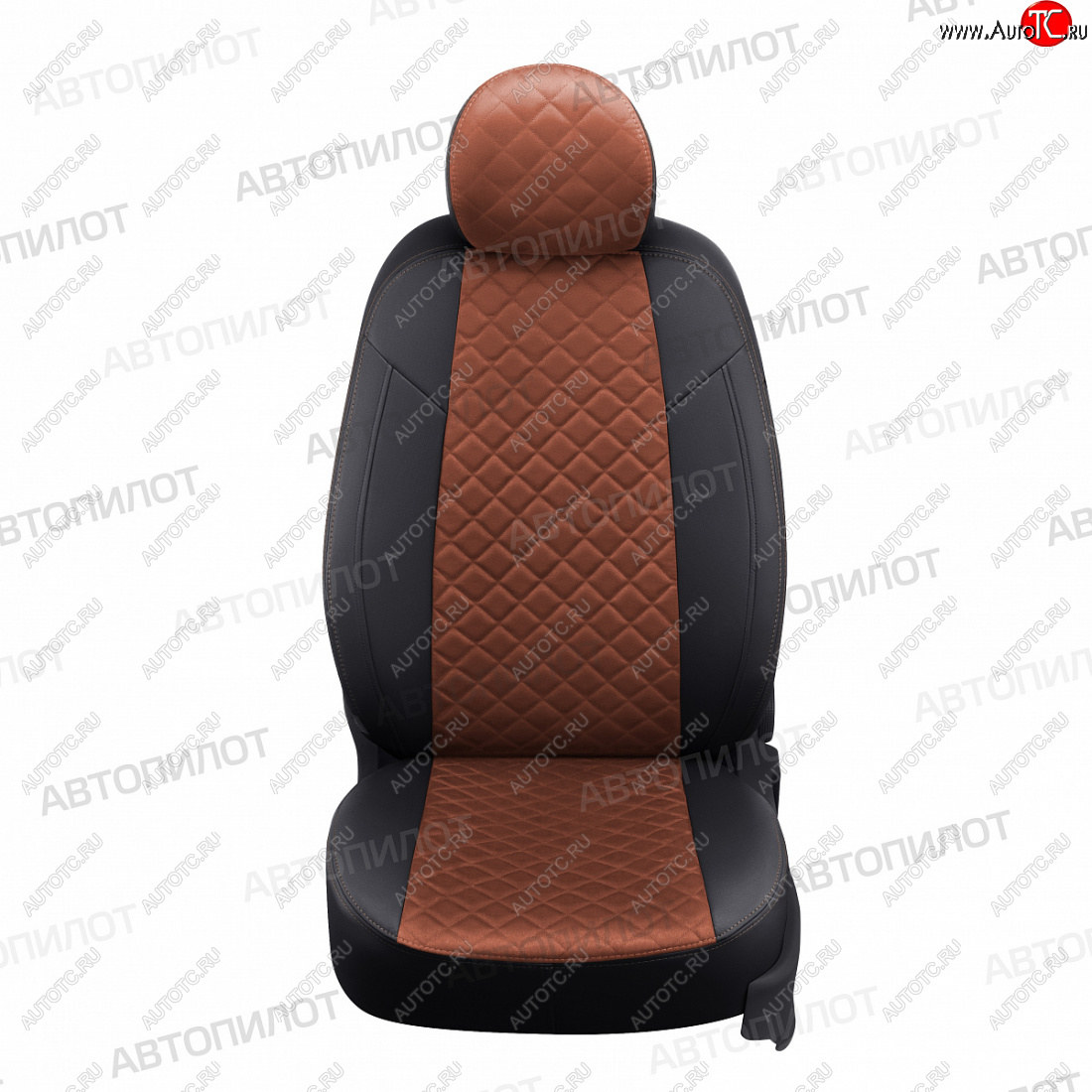 20 999 р. Чехлы сидений (экокожа/алькантара, 9 мест) Автопилот Ромб  Hyundai Starex/H1  A1 (1997-2007) дорестайлинг, рестайлинг (черный/коричневый)  с доставкой в г. Кемерово