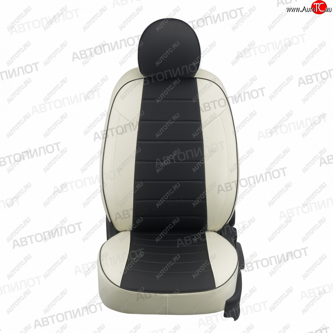 20 449 р. Чехлы сидений (экокожа, 8-11 мест) Автопилот  Hyundai Starex/Grand Starex/H1  TQ (2007-2022) дорестайлинг, рестайлинг, 2-ой рестайлинг (белый/черный)  с доставкой в г. Кемерово
