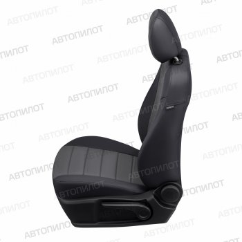 13 649 р.  Чехлы сидений (экокожа/алькантара) Автопилот  KIA ProCeed  2 JD хэтчбэк 3 дв. (2012-2018) дорестайлинг, рестайлинг (черный/темно-серый)  с доставкой в г. Кемерово. Увеличить фотографию 2