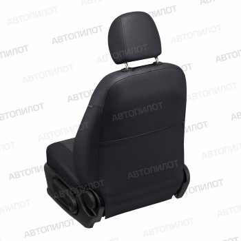 13 649 р.  Чехлы сидений (экокожа/алькантара) Автопилот  KIA ProCeed  2 JD хэтчбэк 3 дв. (2012-2018) дорестайлинг, рестайлинг (черный/темно-серый)  с доставкой в г. Кемерово. Увеличить фотографию 4