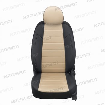 13 649 р.  Чехлы сидений (экокожа/алькантара) Автопилот  KIA ProCeed  2 JD хэтчбэк 3 дв. (2012-2018) дорестайлинг, рестайлинг (черный/бежевый)  с доставкой в г. Кемерово. Увеличить фотографию 3