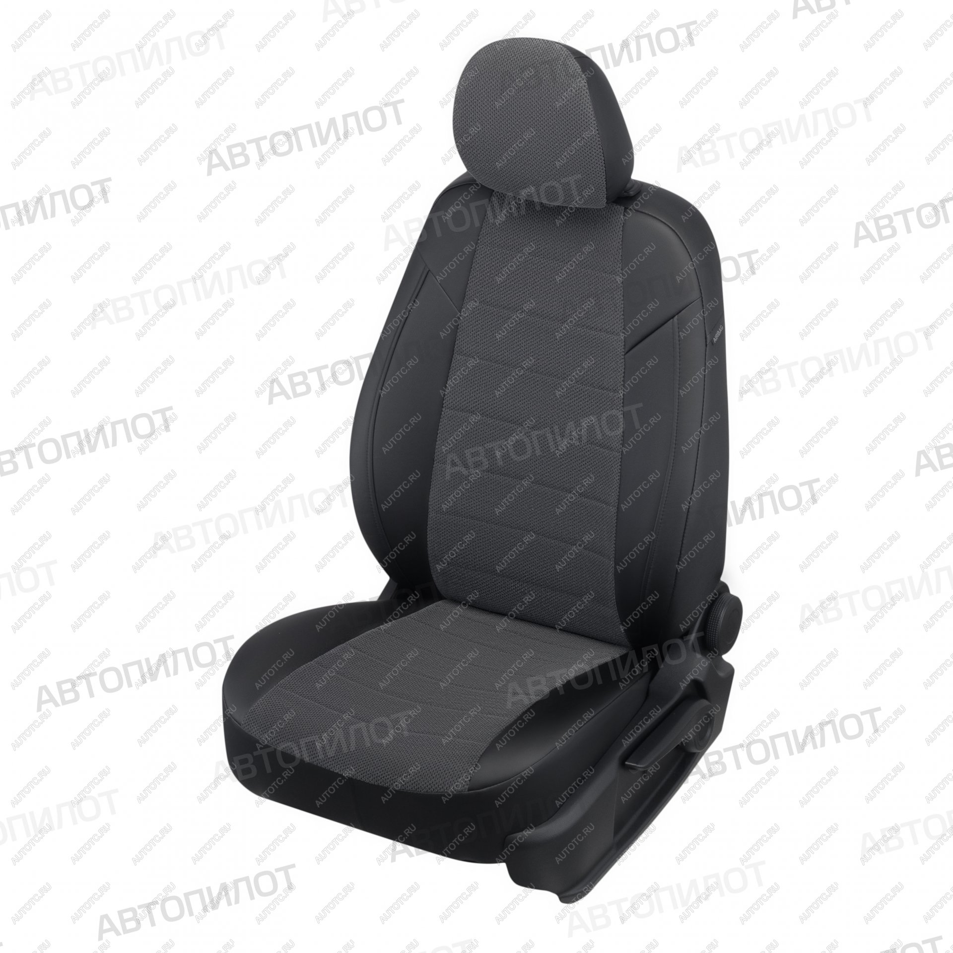 8 249 р. Чехлы на сиденья Велюр (раздел. 40/60 экокожа) Автопилот Toyota Matrix E130 (2003-2008) (черный)  с доставкой в г. Кемерово
