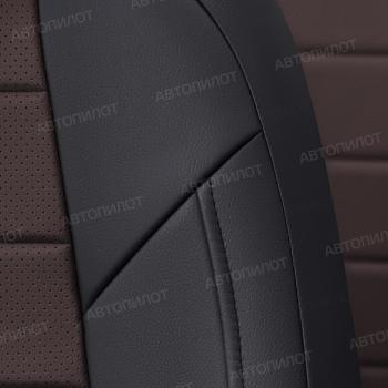 8 249 р.  Чехлы на сиденья Экокожа (к. Sport Line Comfort Line раздел. 40/60 + вырез под подлокот.+ надкрыльн. экокожа) Автопилот  Volkswagen Passat ( B6,  B7) (2005-2015) седан, седан (шоколад)  с доставкой в г. Кемерово. Увеличить фотографию 10