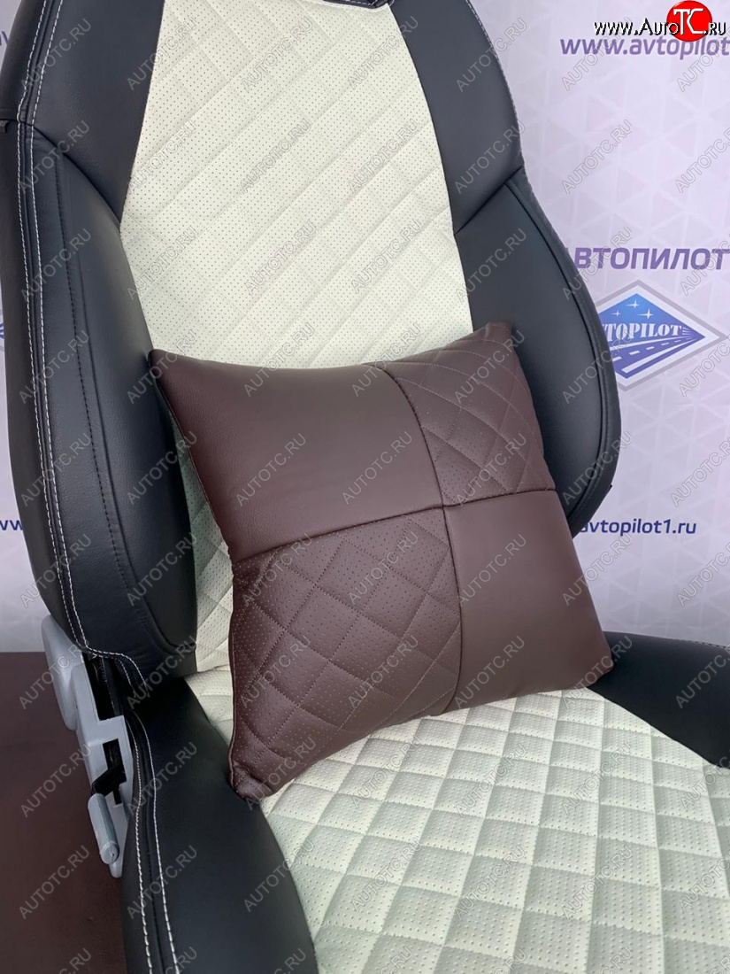 419 р. Подушки в салон автомобиля (Модель №1) экокожа РОМБ  podr033  с доставкой в г. Кемерово