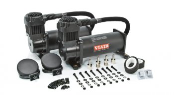 Комплект из 2-х компрессоров VIAIR 444C, черный матовый Viair 44442