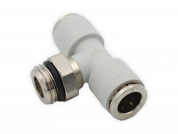 Фитинг тройник цанговый поворотный Camozzi 7432 12-12 Camozzi 7432 12-12