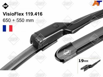 2 759 р. Комплект щеток стеклоочистителя 650мм+550мм PEUGEOT BOXER 06- FIAT DUCATO 06- CITROEN JUMPER 06-   SWF 119416  с доставкой в г. Кемерово. Увеличить фотографию 1
